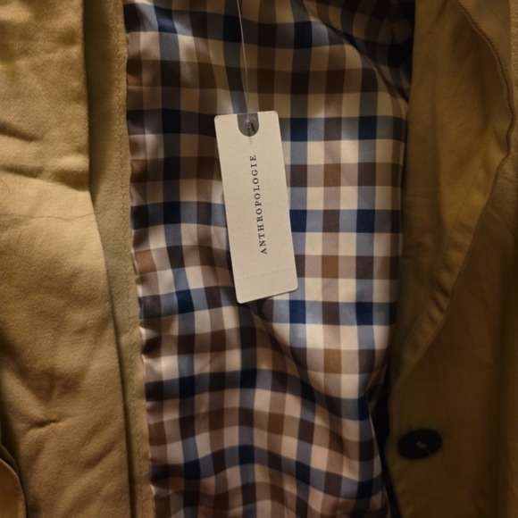 New with tag Anthropology Avec les Filles Trench coat - Picture 5 of 6